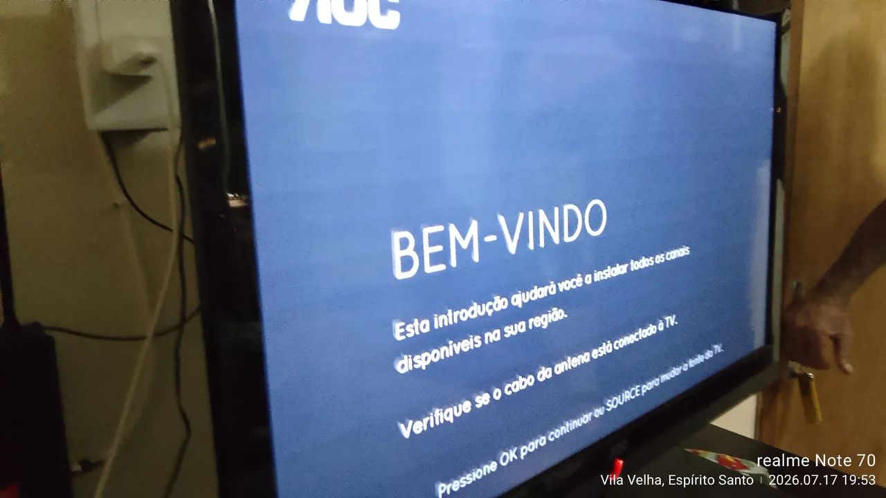 Tv AOC 32 não e smart