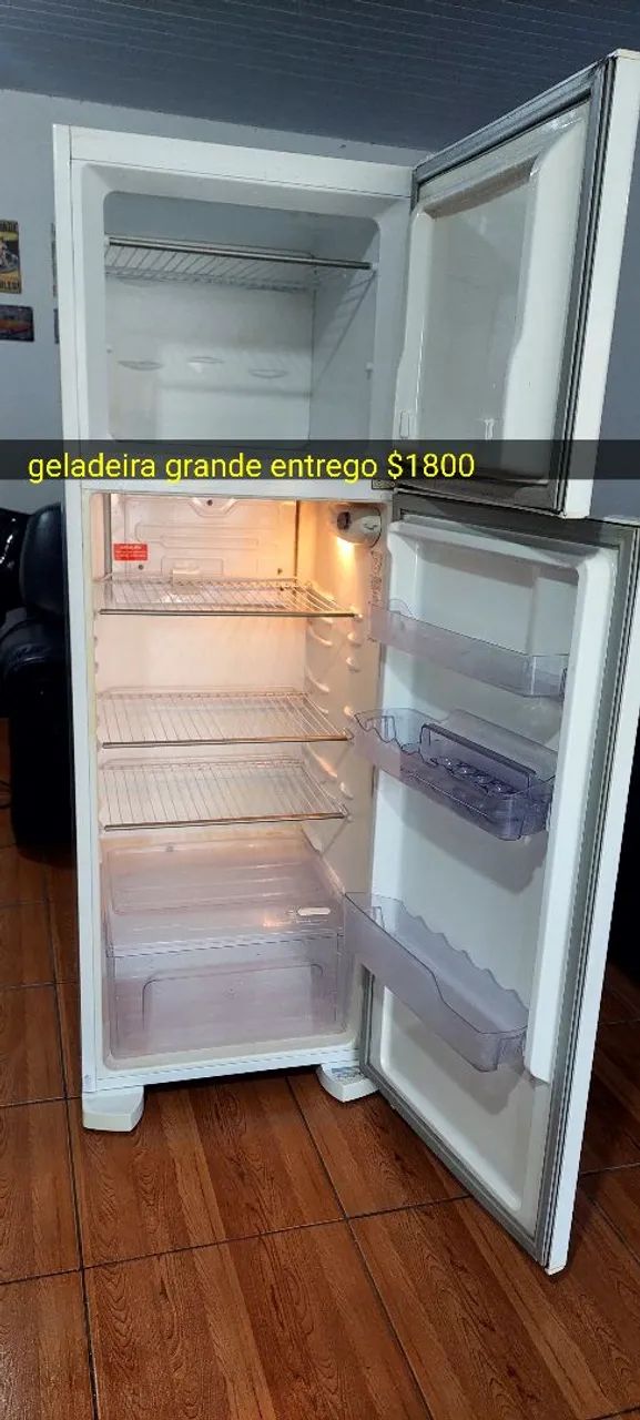 Geladeira dúplex grande entregamos 