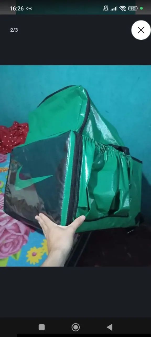 Bag 45 litros quase nova