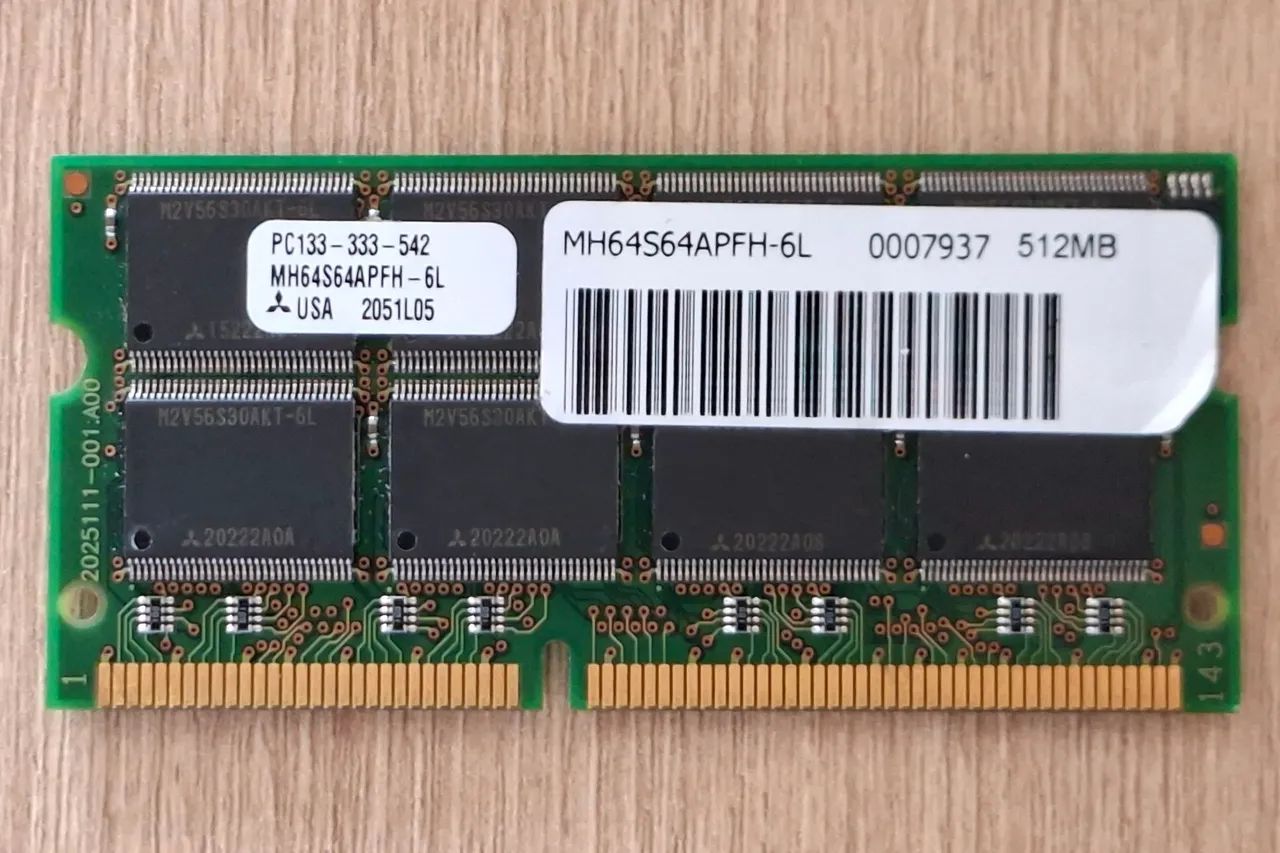 Memória RAM PC133 DIMM 512MB - Foto 4