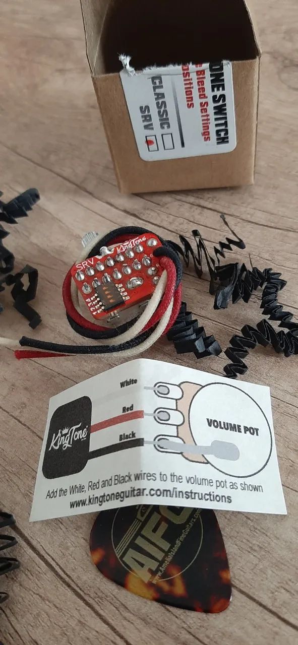 King tone switch SRV - varitone p/ stratocaster 