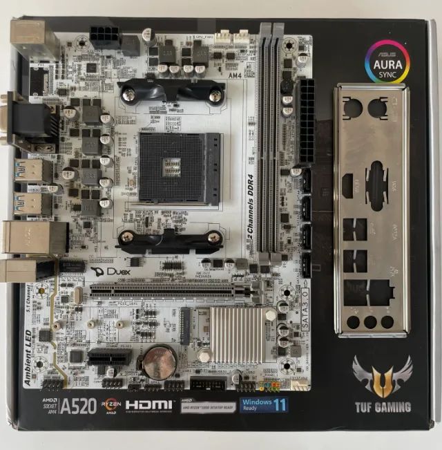Placa Mãe Duex Dx A520zg, DDR4, Am4 - Foto 2