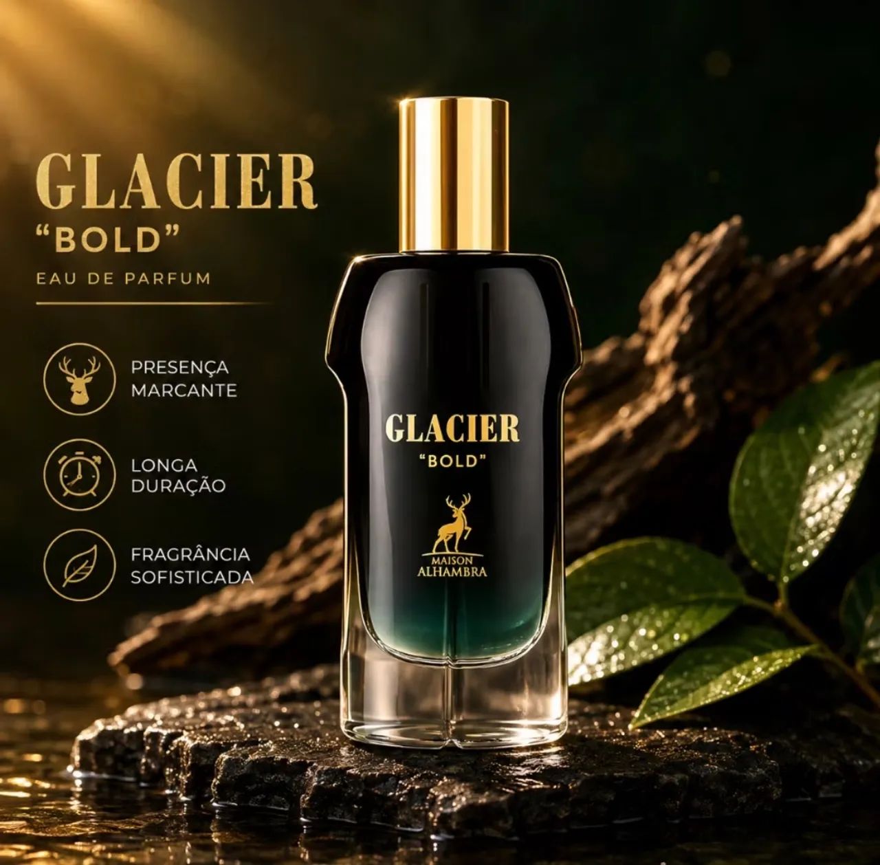 Perfume Glacier Bold Maison Alhambra 100 Ml