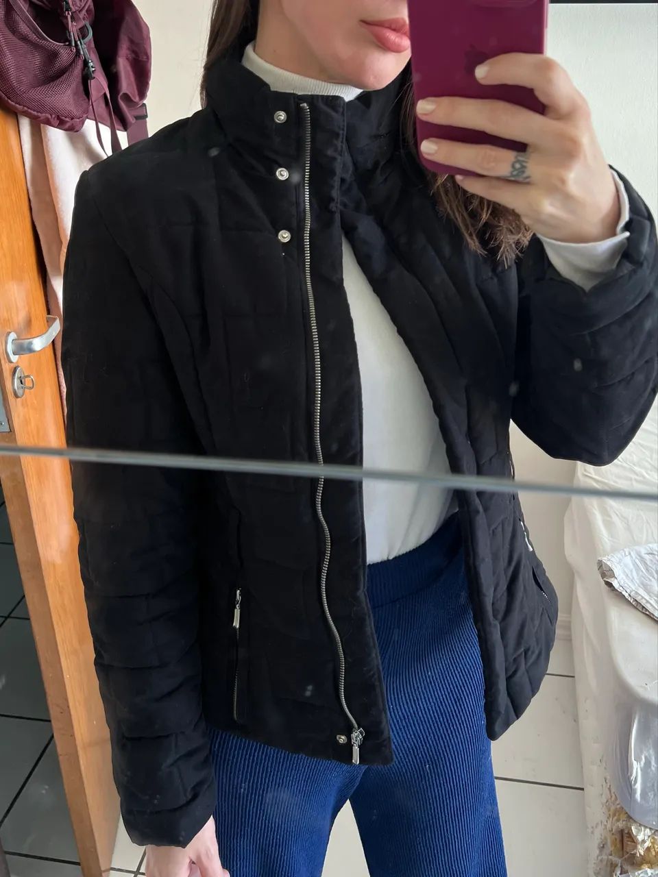 Jaqueta de frio em matelassê  - Foto 4