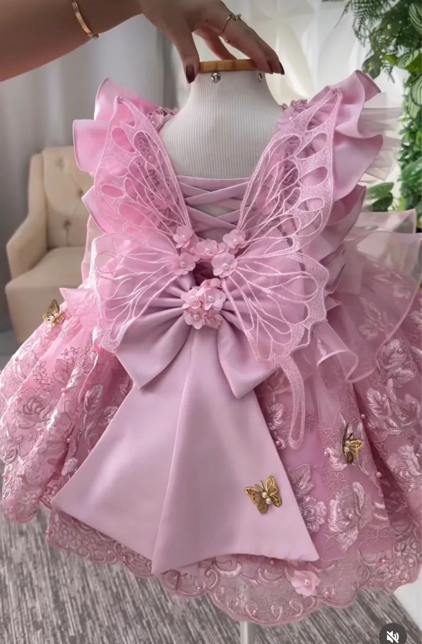 Vestido 1 ano - LUXO 1