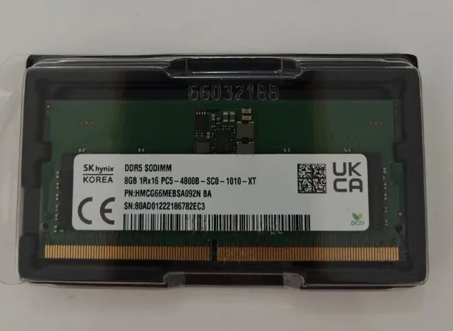 Memória Ram Notebook DDR5 8GB