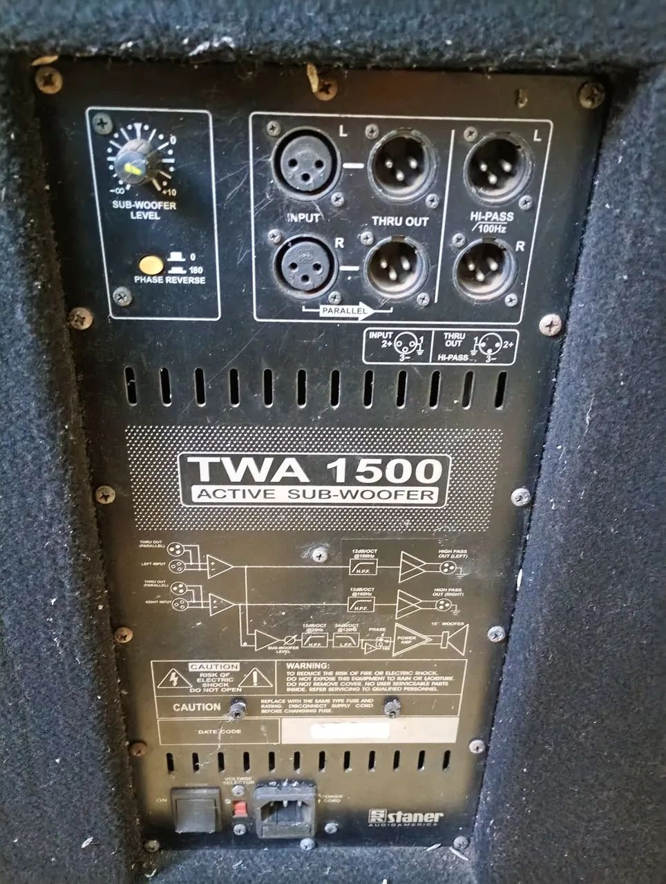Sub woofer TWA 1500 Stander  - Foto 2