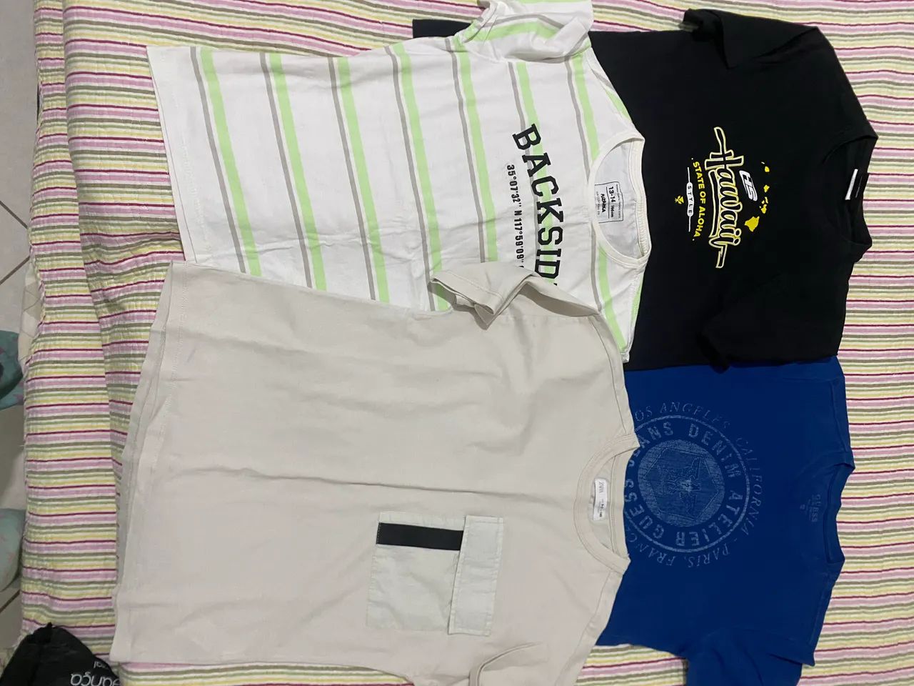 Lote camisa 10 anos
