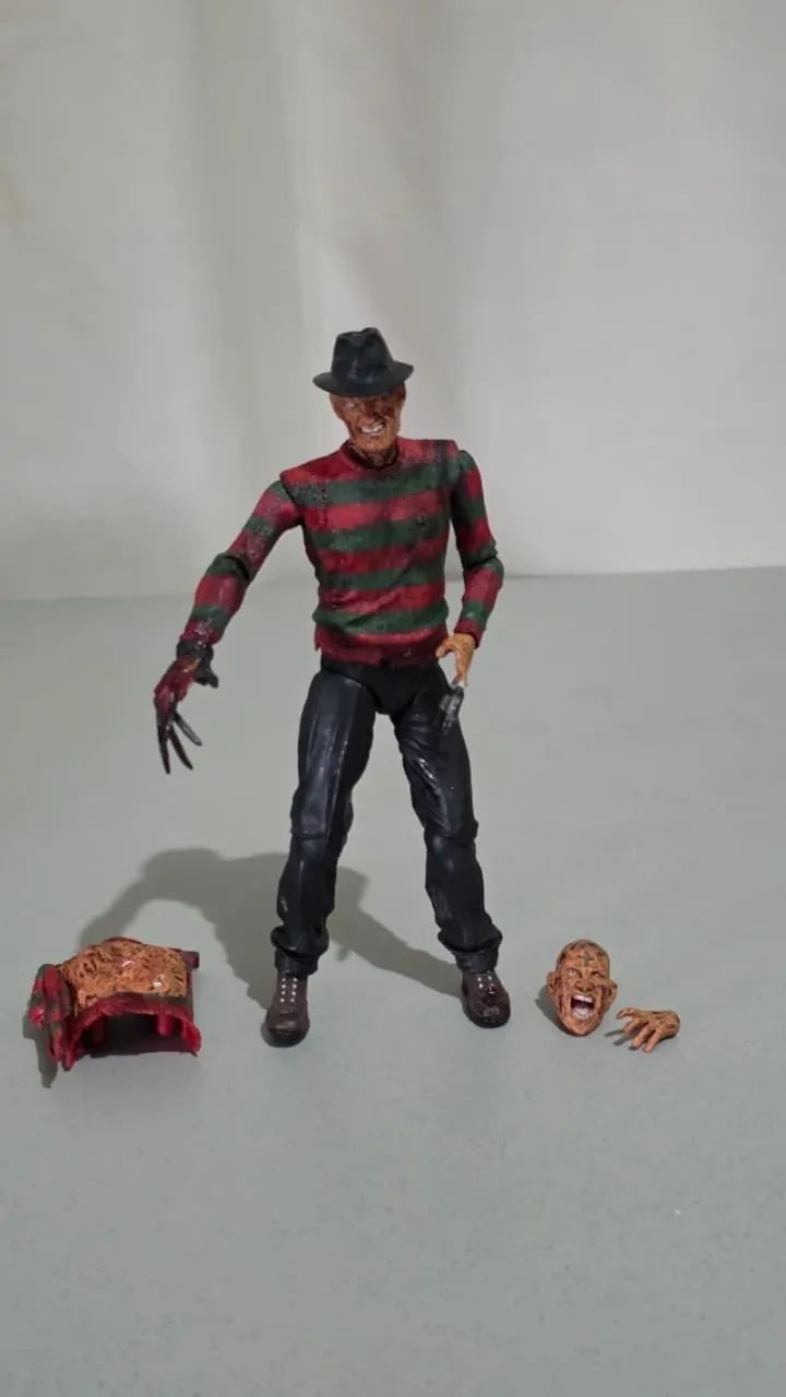 Action Figure Horror Hora do Pesadelo - Freddy Krueger