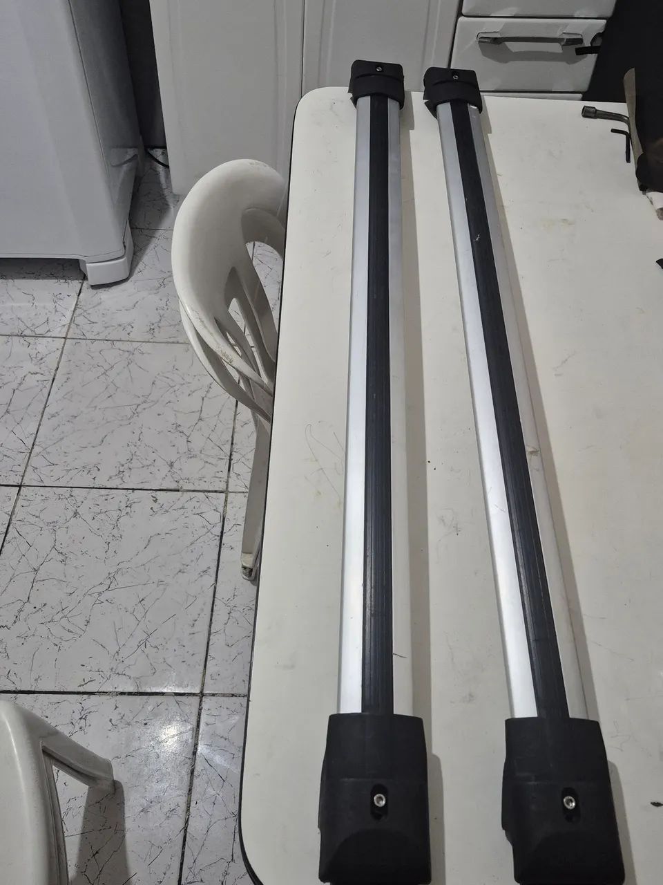 Rack teto de carro  são 4 peças - Foto 2