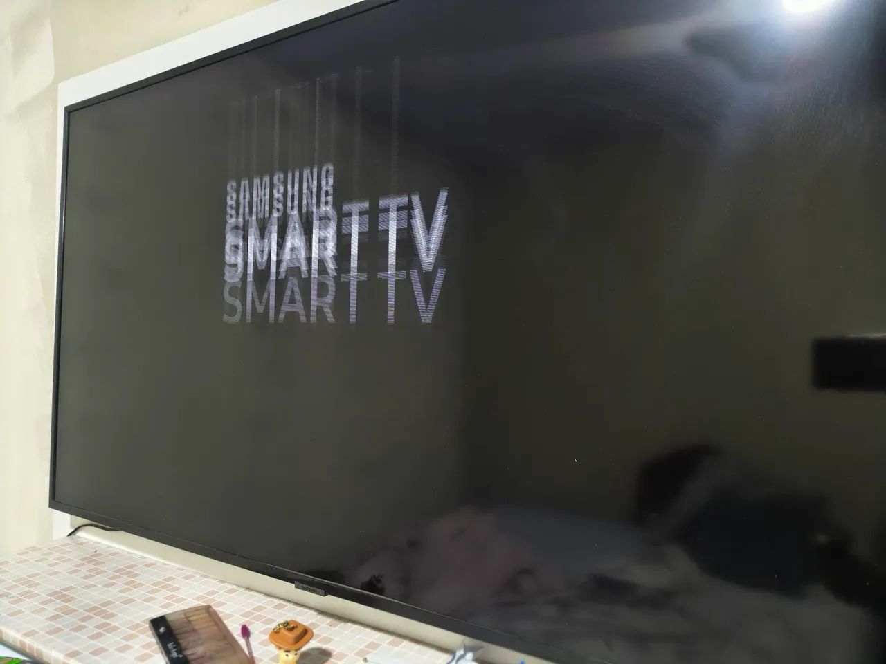 Tv smart Samsung 50 polegadas com display queimado 