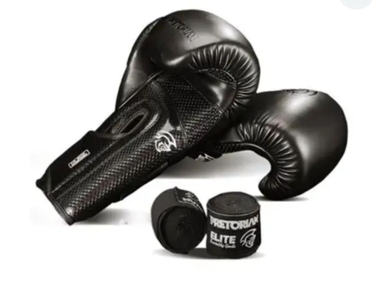 Luva de boxe/muay thai com bandagem