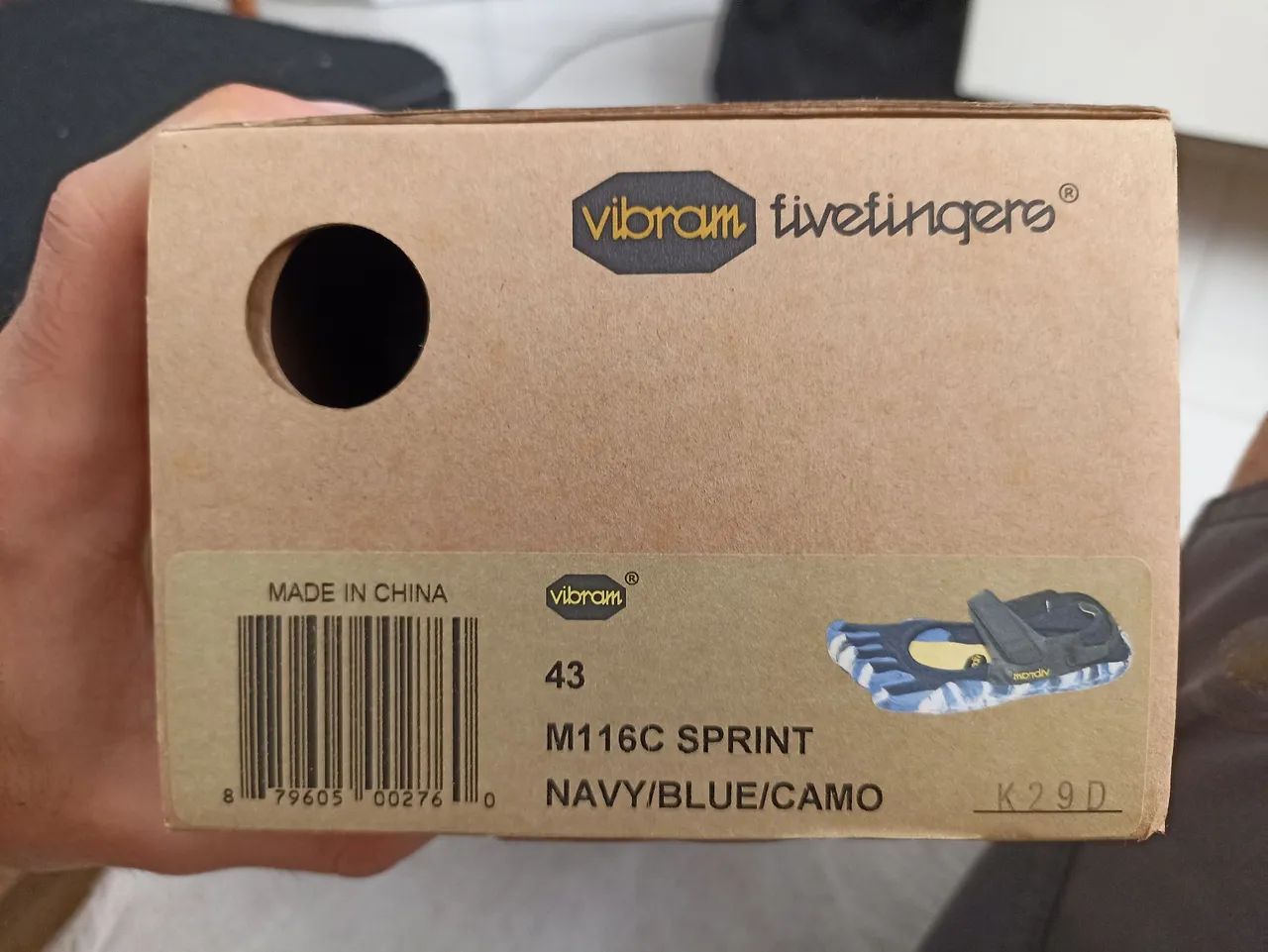 Fivefingers Vibram m43, calça 40/41 - Foto 2