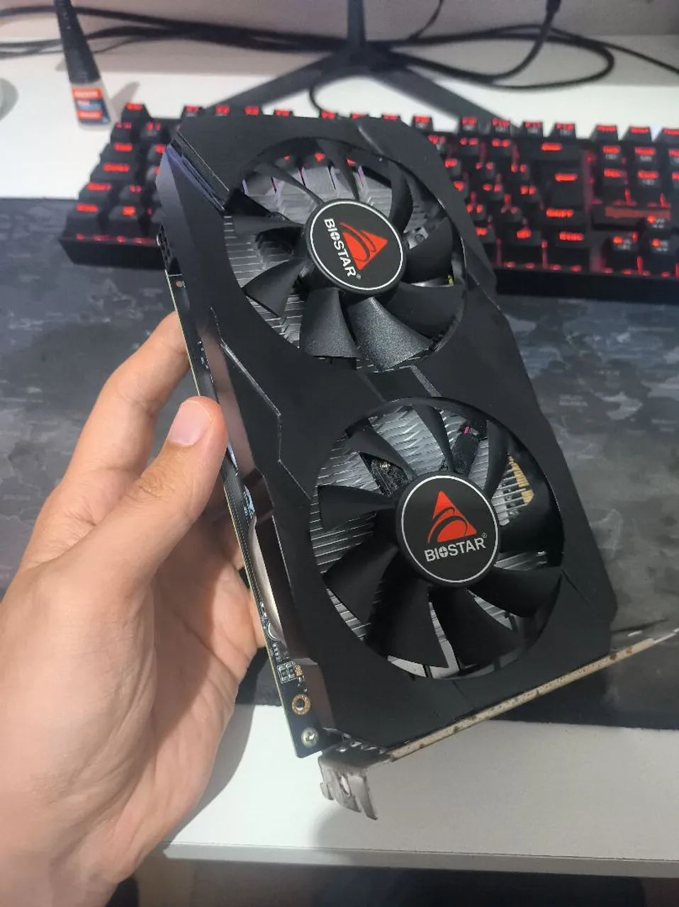 Placa de vídeo - RX 580 Biostar - Foto 5