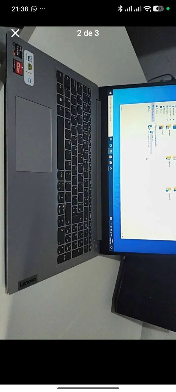 Notebook Lenovo Ryzen 3 7250 - Foto 3