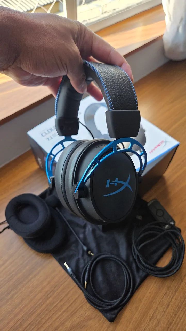 Headset Hyperx Cloud Alpha S - Oportunidade  - Foto 5
