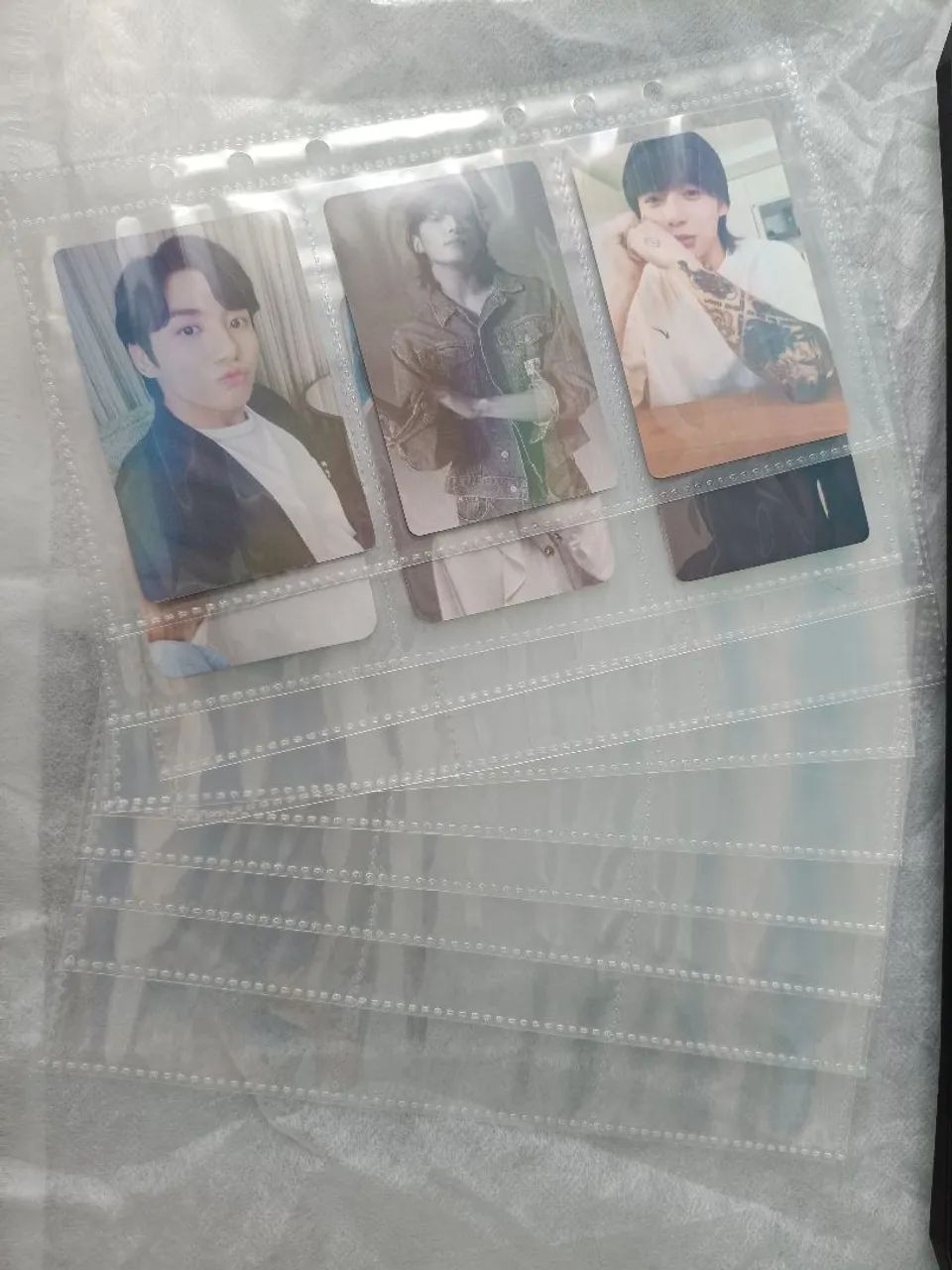 Refil de folhas para binder A6 - 3 bolsos