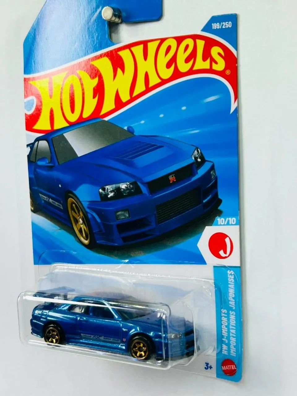 Hot Wheels - Nissan Skyline GT-R (BNR34) | O lendário 