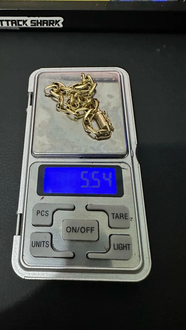 VENDO PULSEIRA DE OURO EM 18K OCA - 5,4g