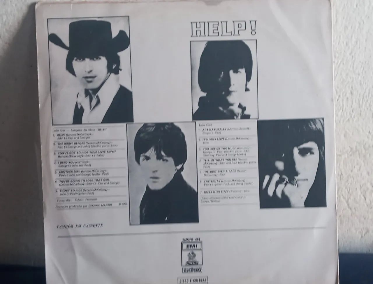 Disco de vinil Beatles .....Help  - Foto 3