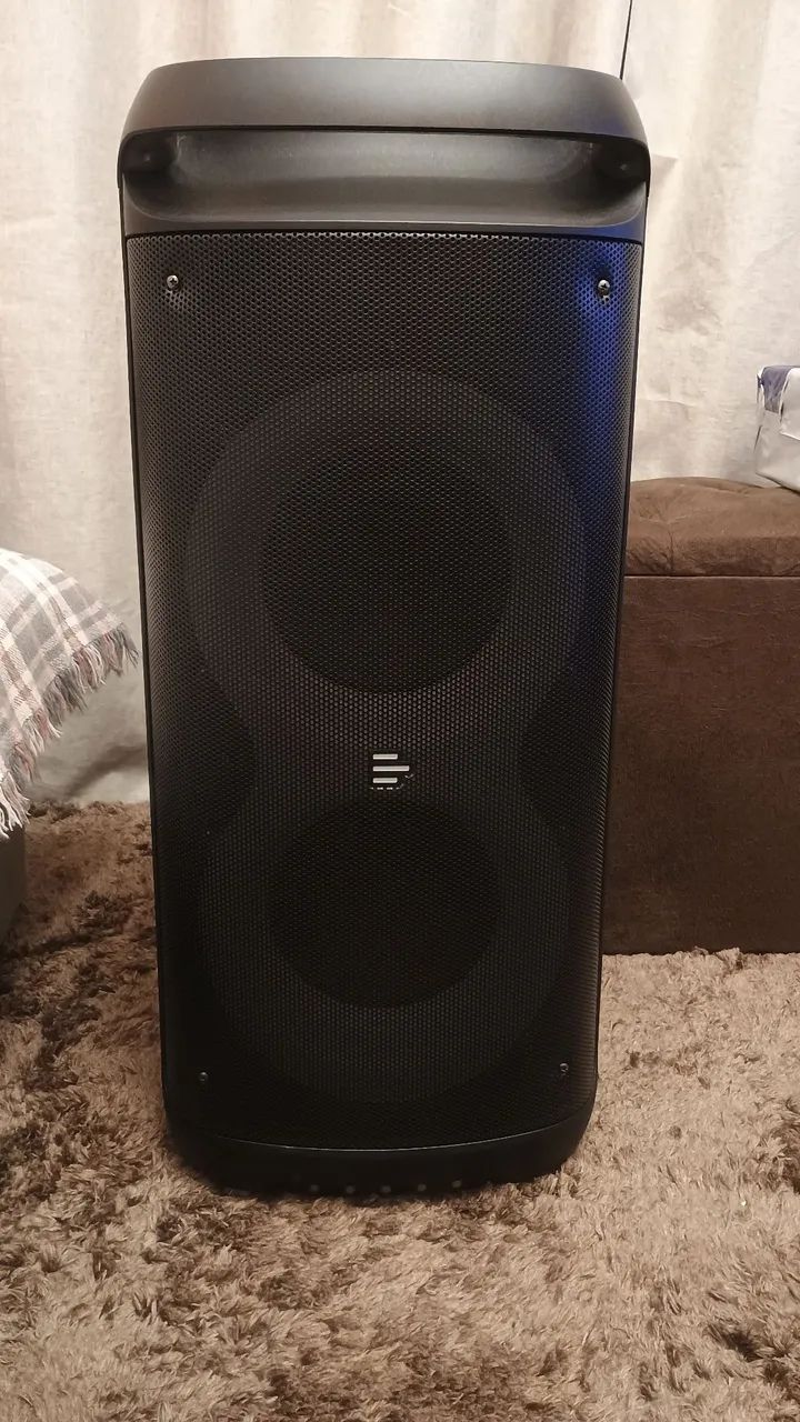 Caixa de som torre pulse box 3 sp511 1400 rms - Foto 3