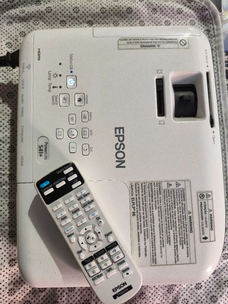 Vendo PROJETOR EPSON S41+ - Foto 4