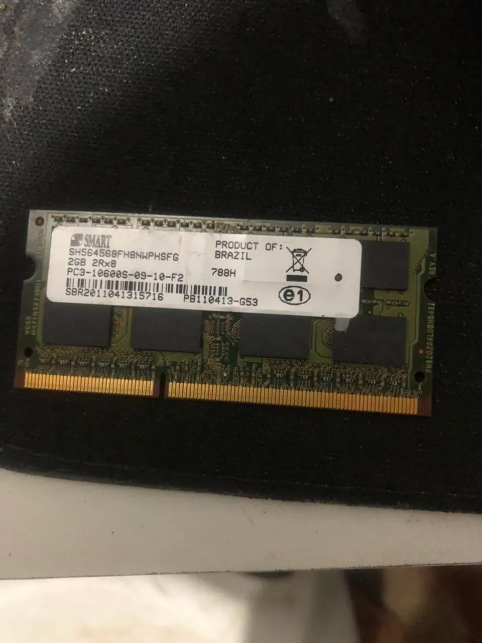 Memória ram 2gb ddr3 
