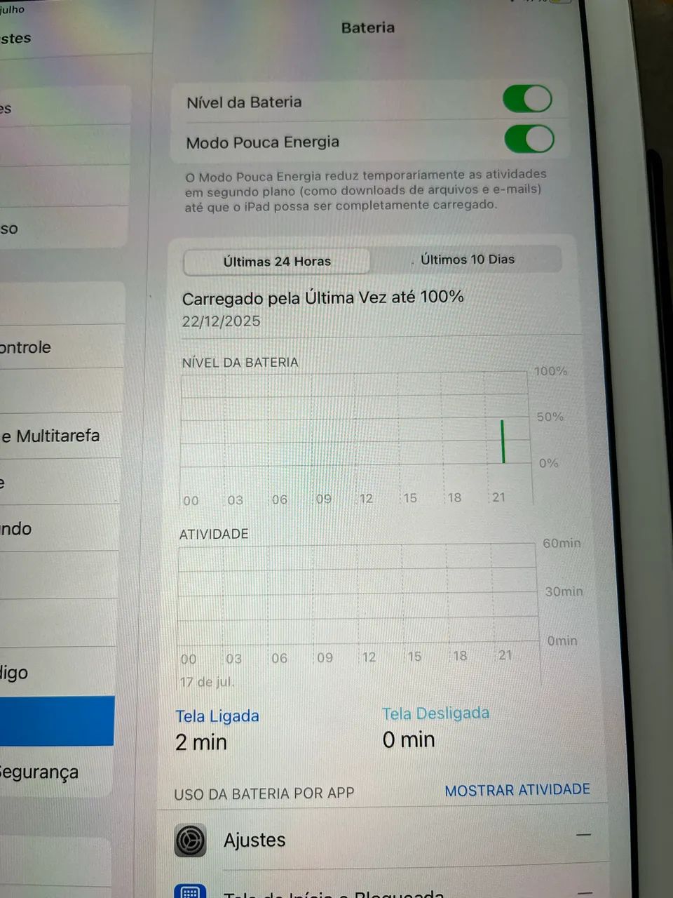 IPAD 6ª GERAÇÃO - 128GB - PRATA  - Foto 3