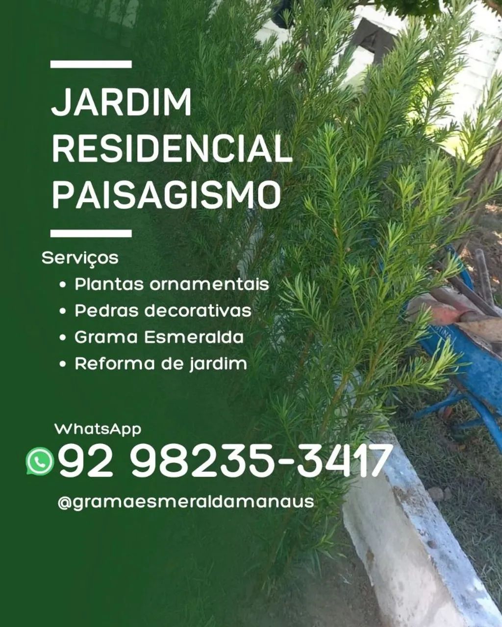 Jardim residencial - Paisagismo Roraima - Foto 2