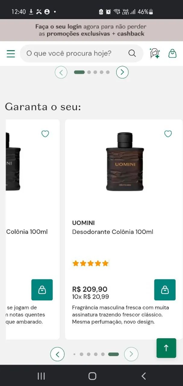 Perfume Uomini da O Boticário  - Foto 4