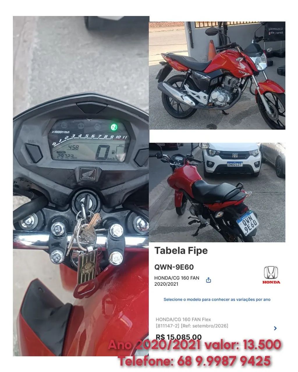 Vende-se MOTO CG 160 - Foto 4