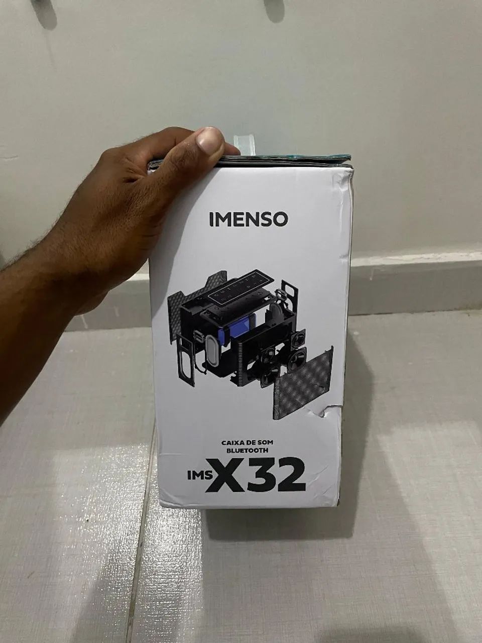 Caixa De Som Bluetooth Imenso Ims-x32 Com 2 Microfones - Foto 2