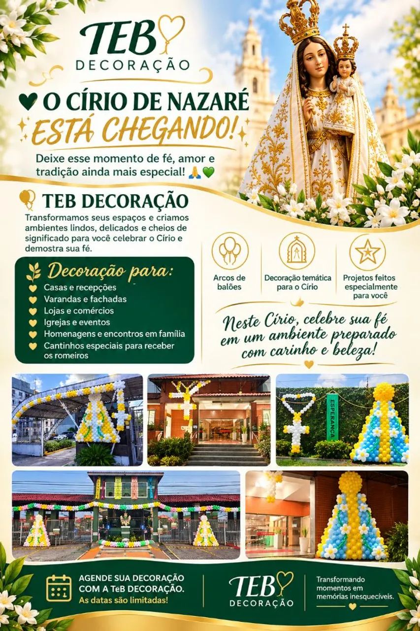 Decoração para o Círio  - Foto 2