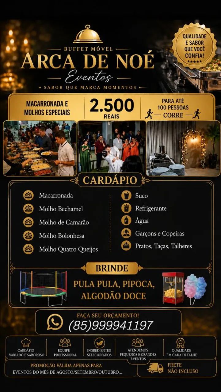 Buffet Móvel Arca de Noé Eventos  - Foto 2