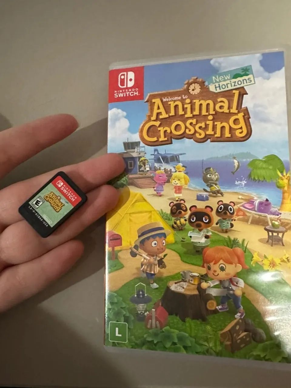 Nintendo Switch OLED com Animal Crossing e ssd 512GB - Foto 3