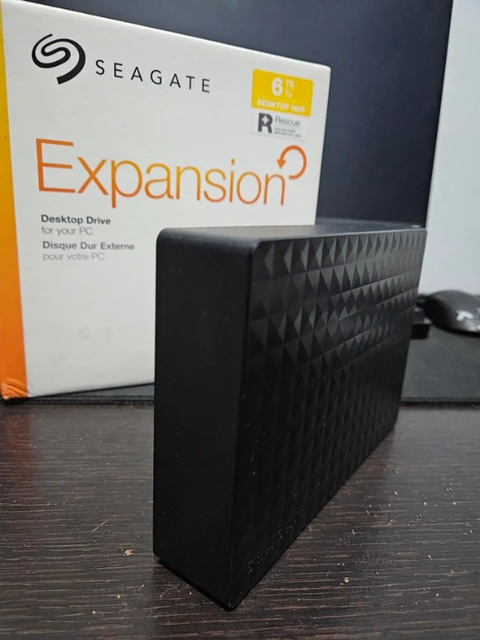 6TB - Seagate Expansion PC, Mac e Playstation e Xbox - Completo