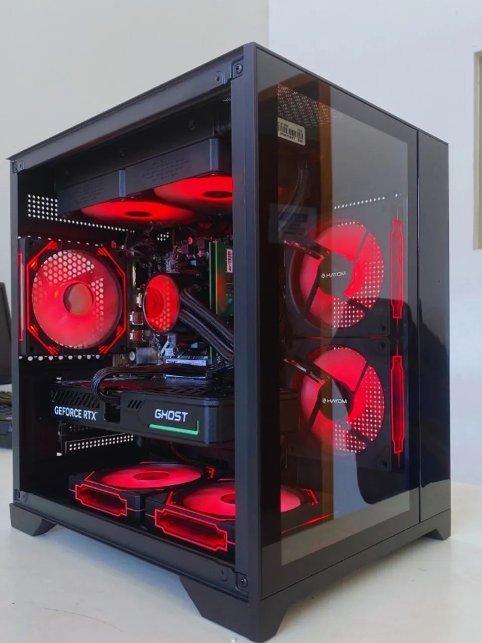Pc Gamer Aquario Ryzen 7 5700x 32gb ram ssd nvme 1tb rtx 3060 12gb- Loja física - Foto 3