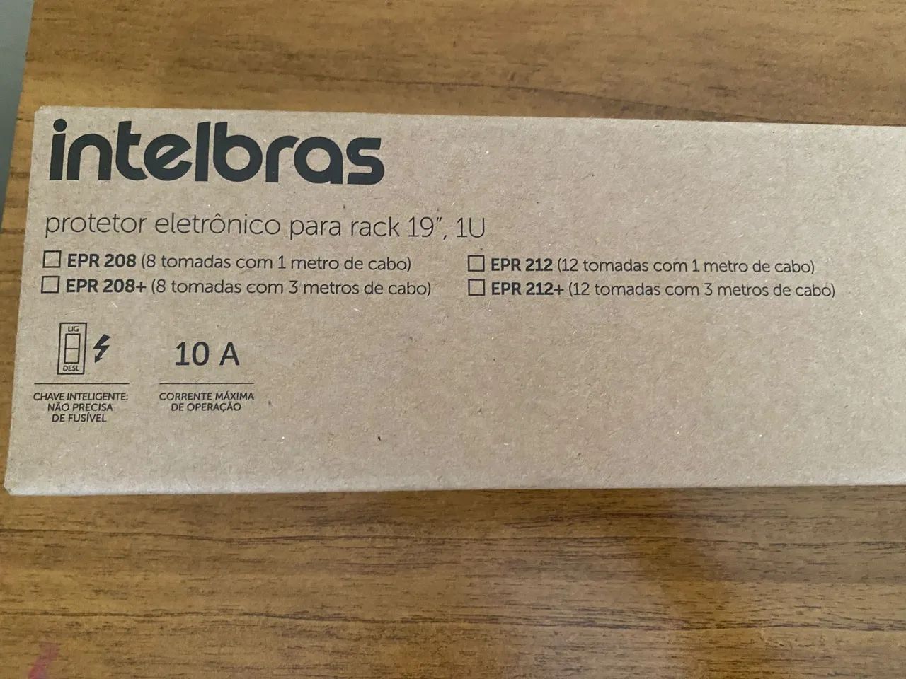 Protetor Eletrônico para rack 19' 1U