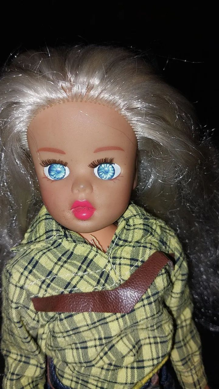 Boneca susi com estilo cawboi 