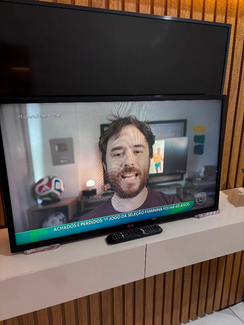 Tv LG 40 polegadas funcionando perfeitamente conversor integrado whatsapp * - Foto 4