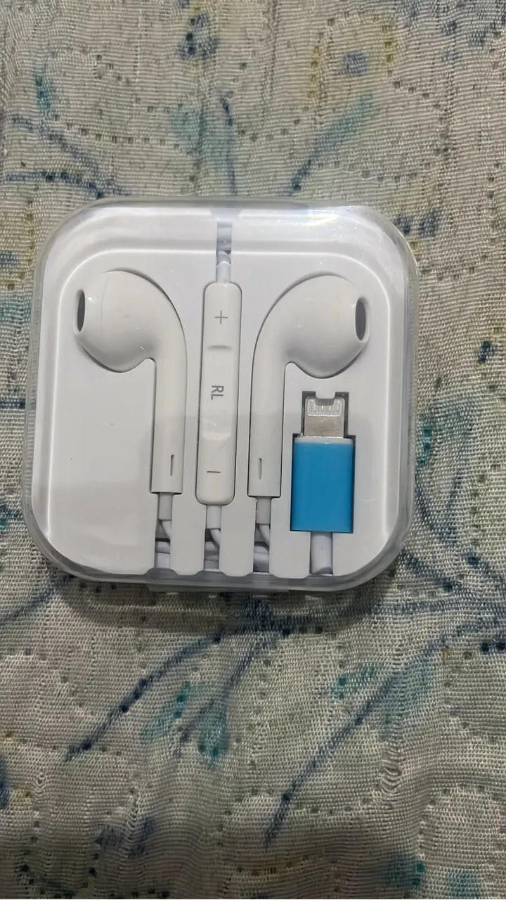 Fone de fio para iPhone 