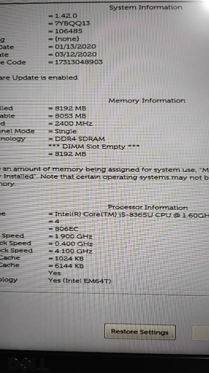 Dell Latitude 5500 15.6" Core i7-8665U - Foto 3