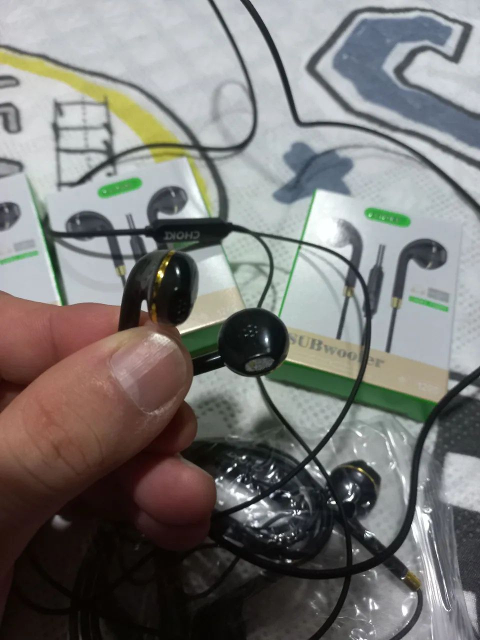 Fone de ouvido Shoki com Subwofer - Foto 5