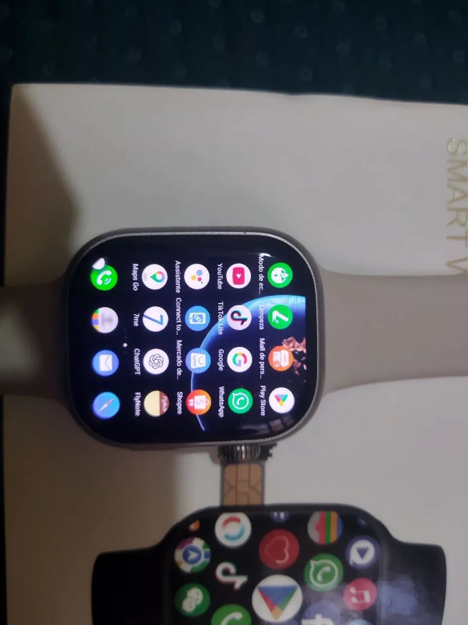 ? Smartwatch CD99 4G 64GB Android - Completo e Funcionando - Foto 3