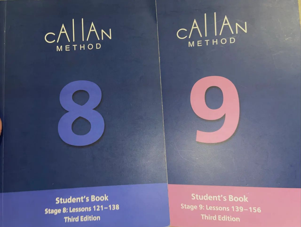 Livro Callan Method 8 e 9