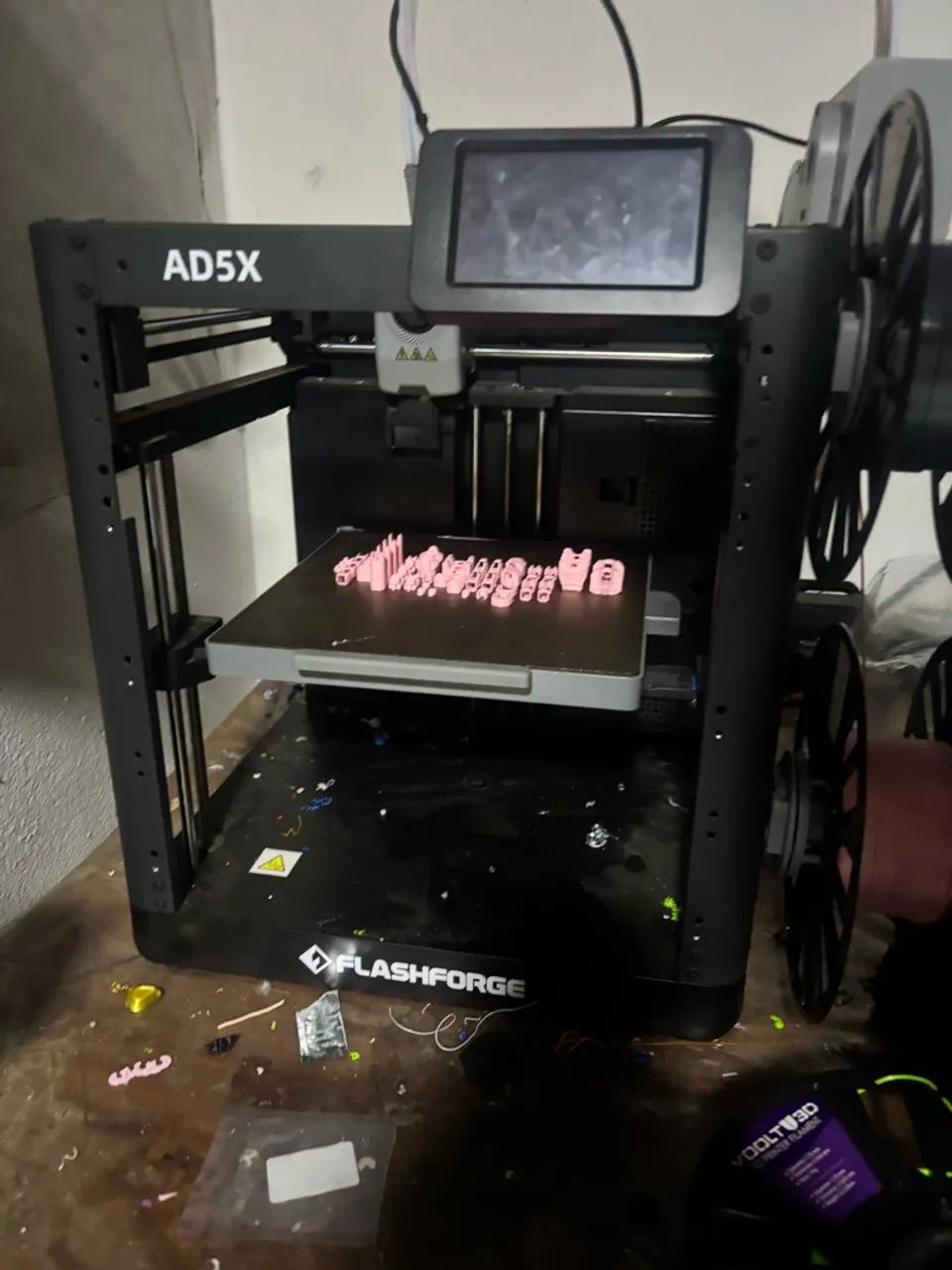 Impressora 3D Flashforge AD5X Multicolor Automática WiFi Alta Velocidade - Foto 2