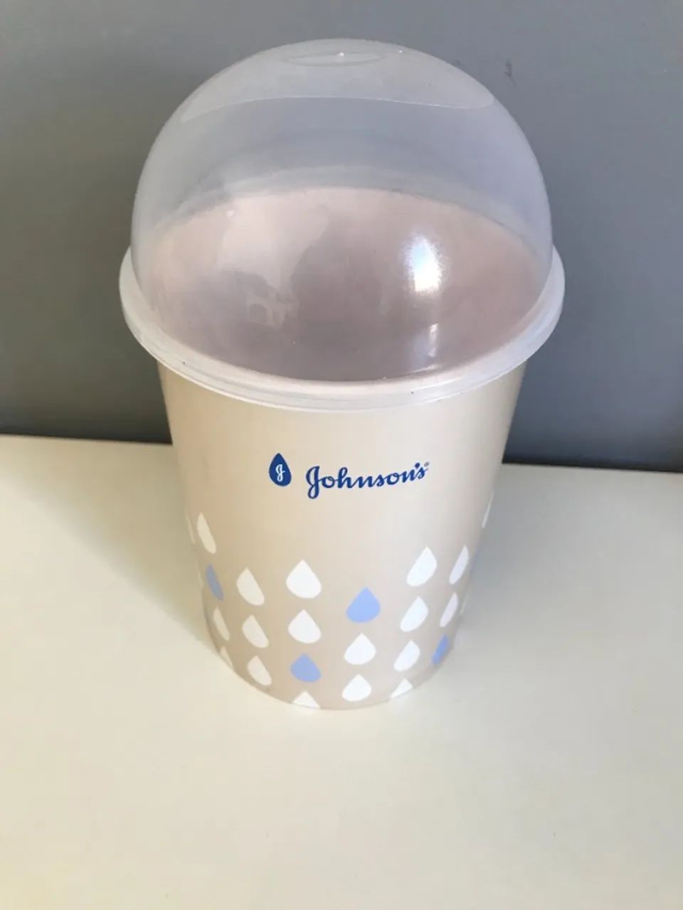 Porta Algodão E Cotonete Da Marca Johnson's 