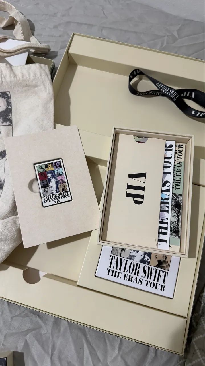 Kit VIP Taylor Swift - The Eras Tour - Completo - Antiguidades
