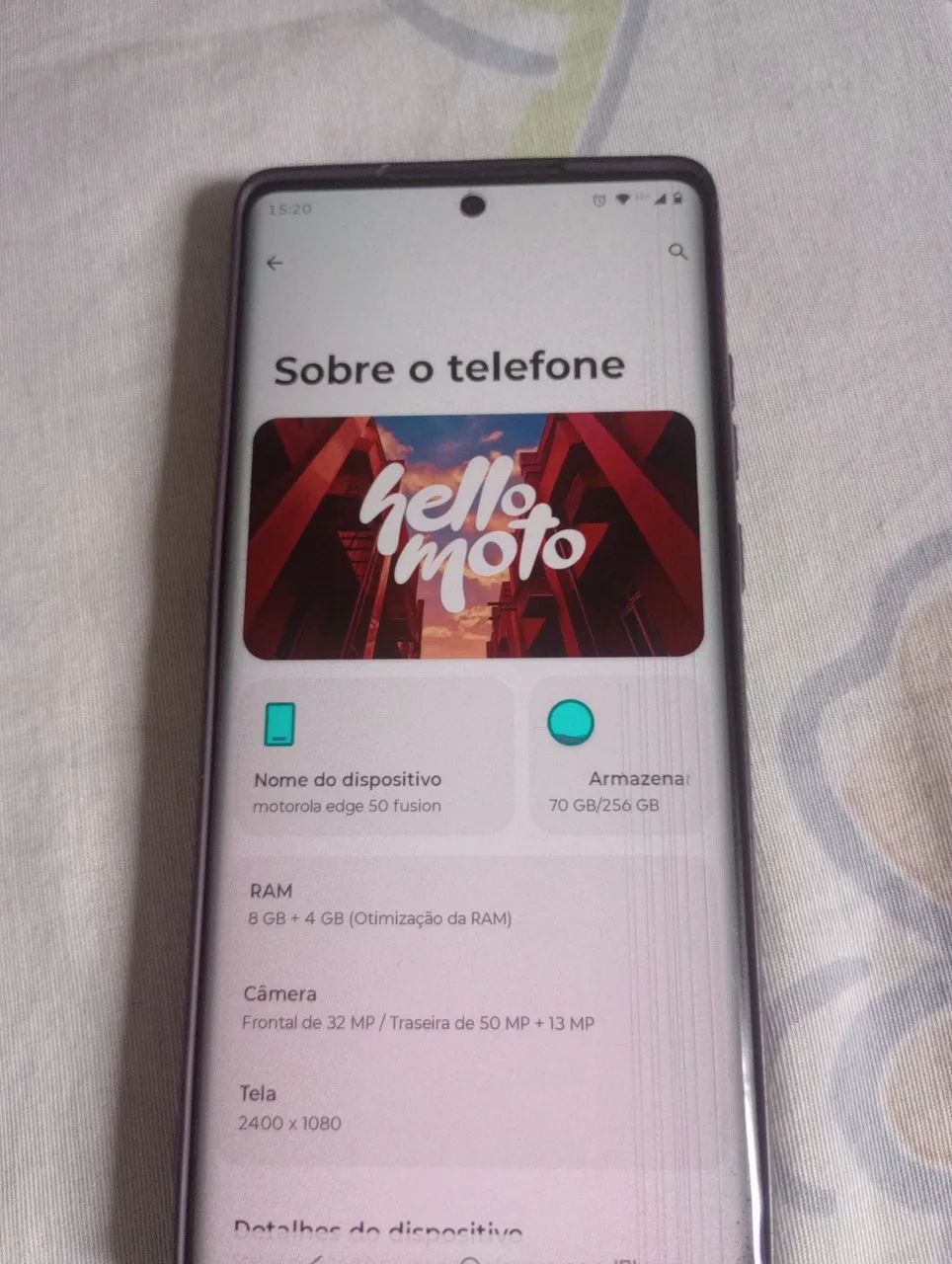 Vendo Motorola Edge 50 fusion  - Foto 5