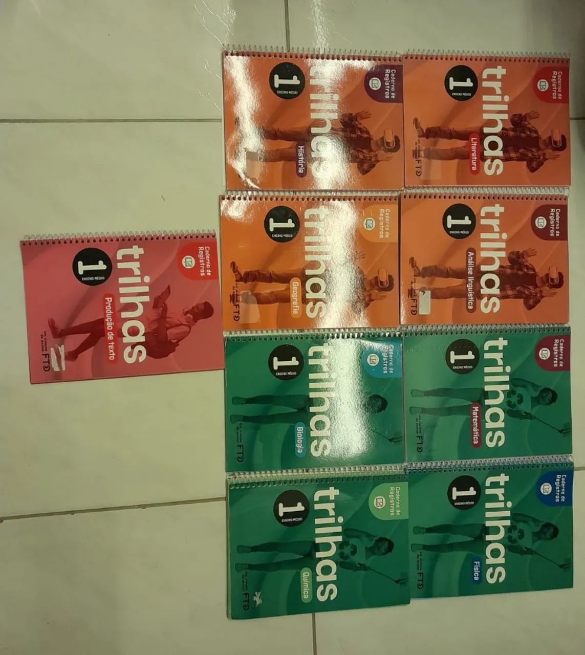 Material Didático Trilhas FTD - Primeiro Ano Ensino Médio 